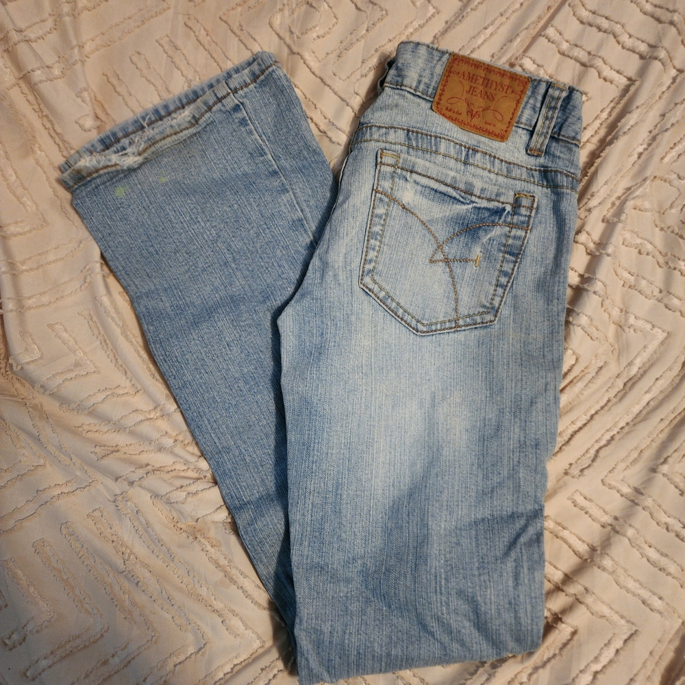 Amethyst Jeans Light Blue Boot Cut